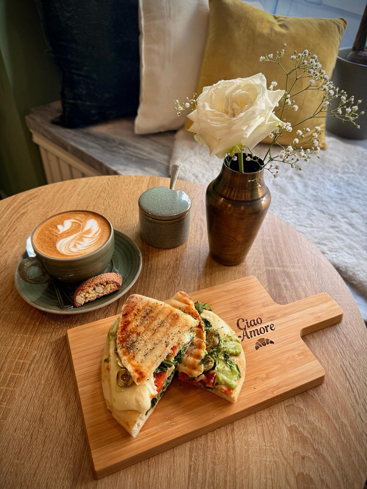Gedeckter Tisch bei Ciao Amore